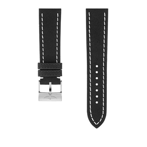 breitling anthracite military strap|Anthracite Military Calfskin Leather Strap .